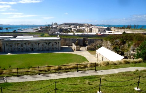 Bermuda (UK) image number 428 view of old fort and dockyards photo