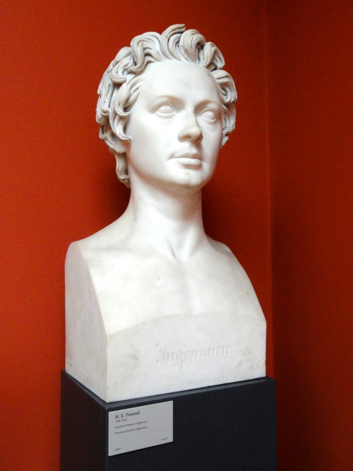 Bernhard Severin Ingemann by Hermann Ernst Freund, 1820 - Ny Carlsberg Glyptotek - Copenhagen - DSC09251