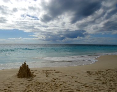 Bermuda (UK) photos number 65 sandcastle clouds beach Atlantic Ocean