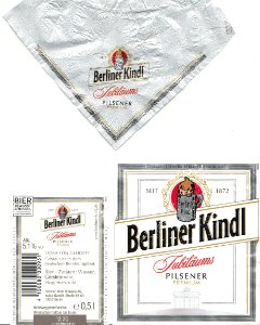 Berliner Kindl Brauerei AG - Berliner Kindl Jubiläums Pilsener