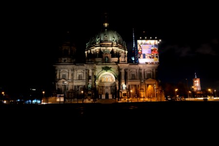 Berliner Dom at night 2021-01-17 01