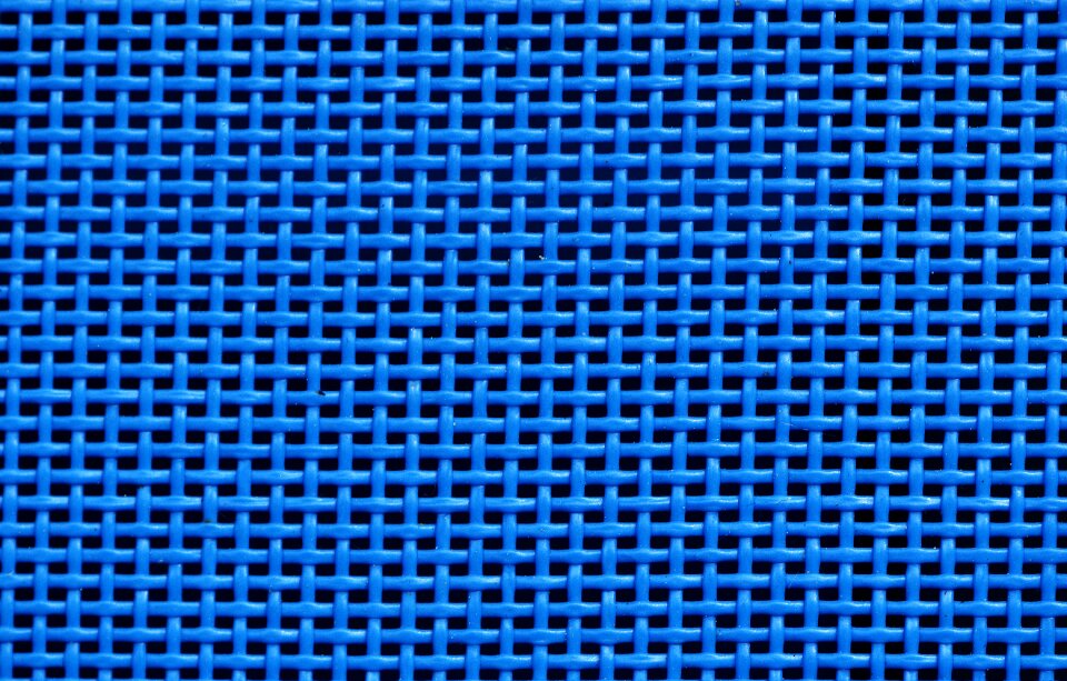 Close up fabric blue