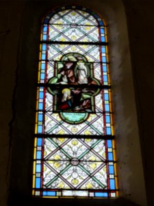 Bernières (Seine-Mar.) église vitrail 02