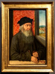 Bernhard Strigel-Bildnis eines älteren bärtigen Mannes-1092