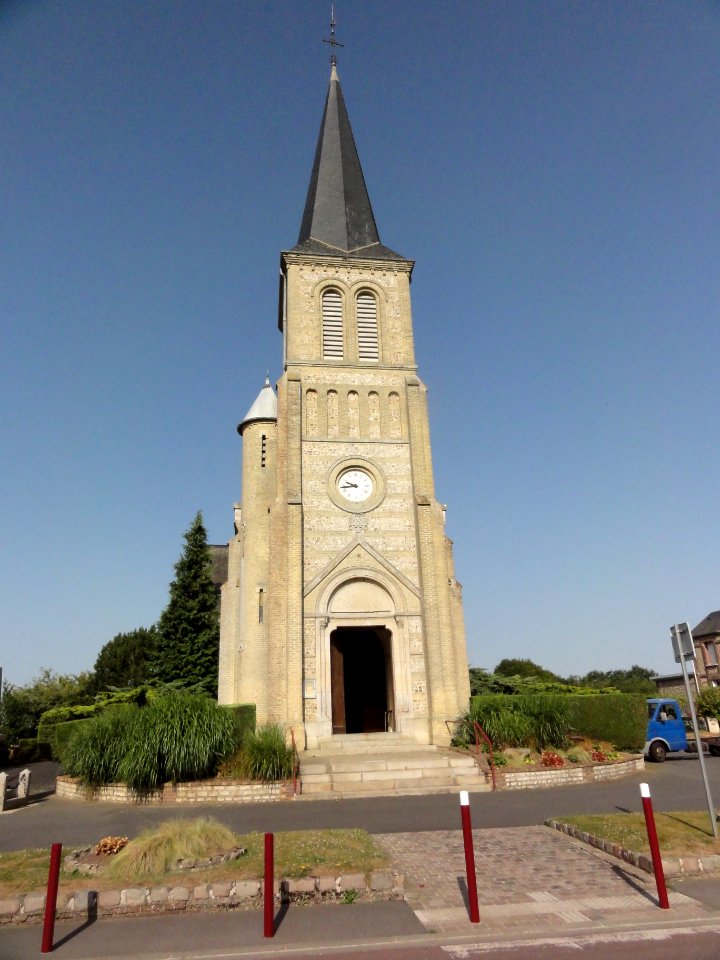 Bernières (Seine-Mar.) église extérieur (02)