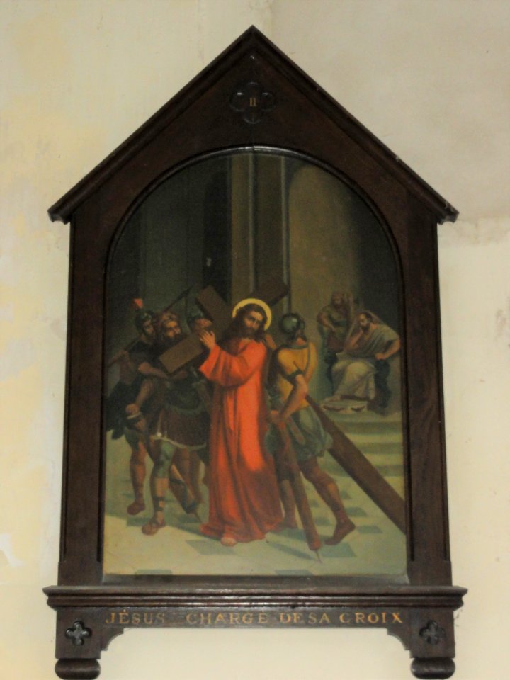Bernières (Seine-Mar.) église, chemin de croix station 02