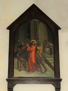 Bernières (Seine-Mar.) église, chemin de croix station 02