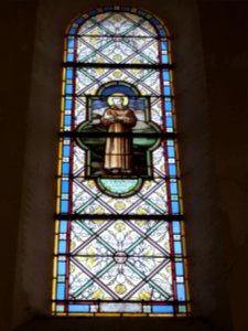 Bernières (Seine-Mar.) église vitrail 10