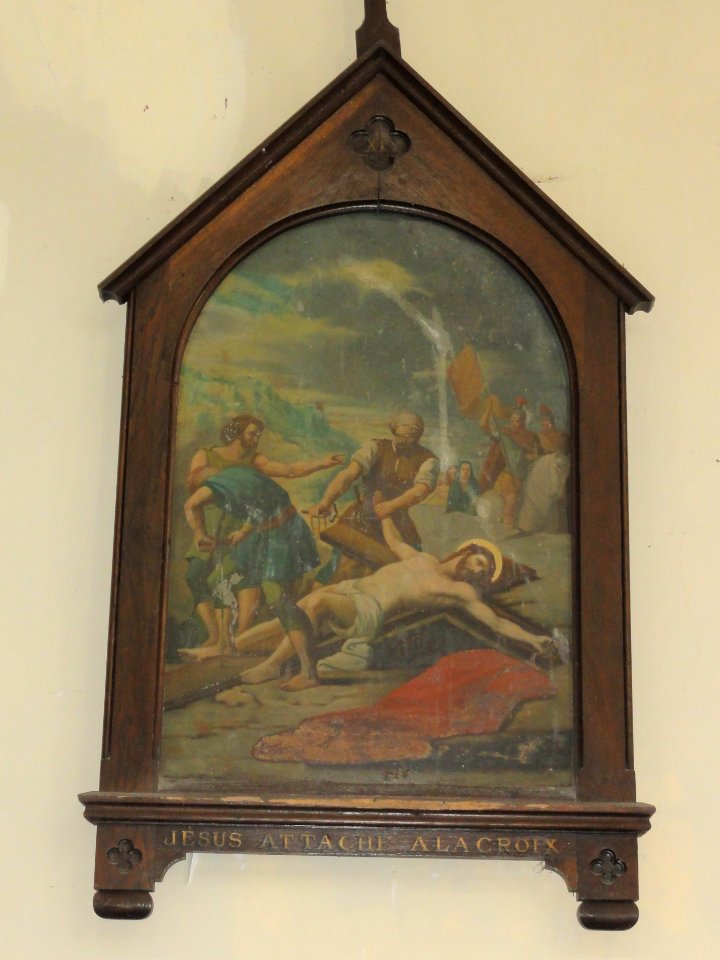 Bernières (Seine-Mar.) église, chemin de croix station 11