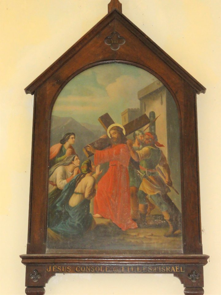 Bernières (Seine-Mar.) église, chemin de croix station 08
