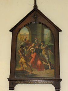 Bernières (Seine-Mar.) église, chemin de croix station 03