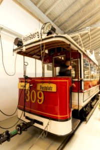 Berolina-Triebwagen 309 - Straßenbahnmuseum Dresden