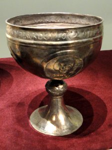 Beth Misona Treasure item 3, AD 500s-600s, Early Byzantine, Constantinople or Syria, silver - Cleveland Museum of Art - DSC08406