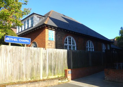 Bethel Strict Baptist Chapel, The Bars, Guildford (April 2014, from Northwest) (1)