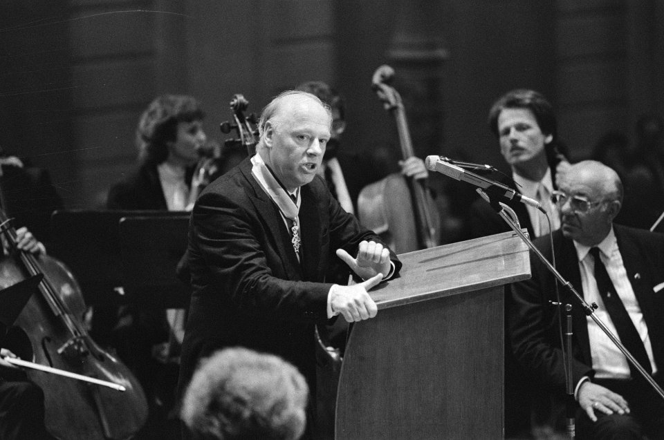 Bernhard Haitink neemt afscheid als chef-dirigent van Concertgebouworkest Bernh, Bestanddeelnr 934-2313