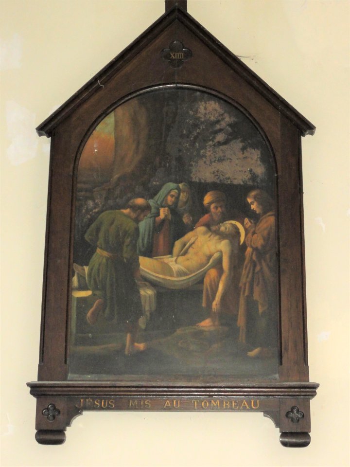 Bernières (Seine-Mar.) église, chemin de croix station 14