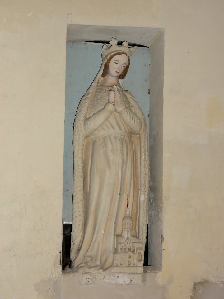 Bernières (Seine-Mar.) église, statue 02
