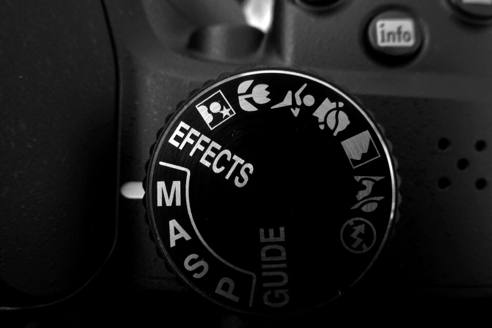 Dial mode digital gray camera
