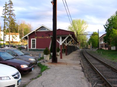 Bethel Cycle in old station 013