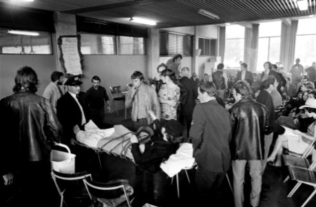 Besloten ledenvergadering BBK in Rietveldacademie Amsterd Nummer 23 Erst Vijlbri, Bestanddeelnr 922-8428