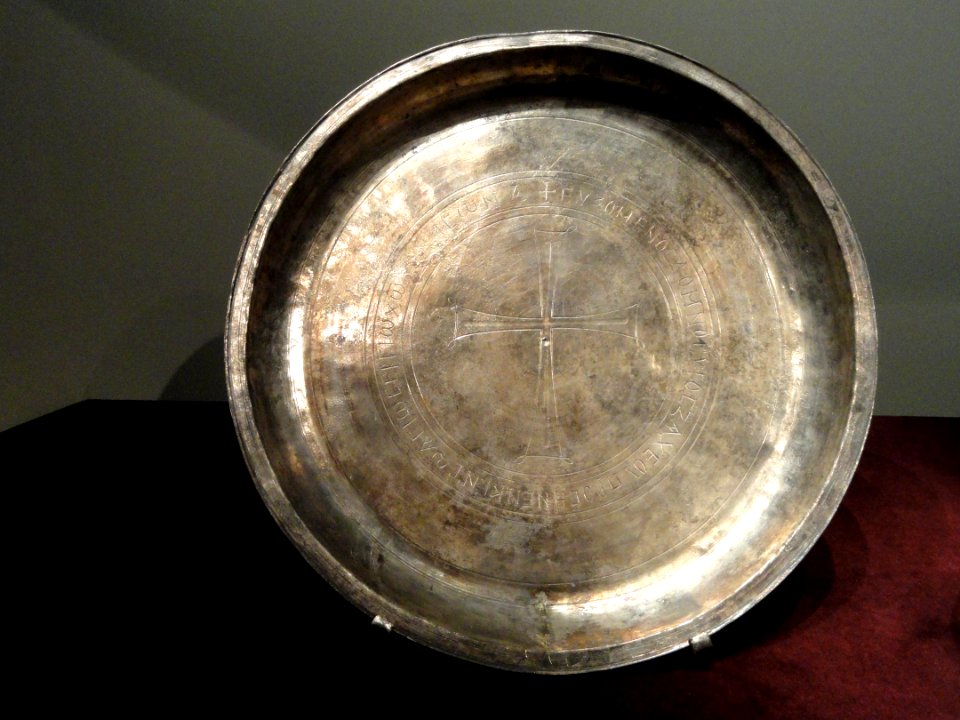 Beth Misona Treasure item 4, AD 500s-600s, Early Byzantine, Constantinople or Syria, silver - Cleveland Museum of Art - DSC08407
