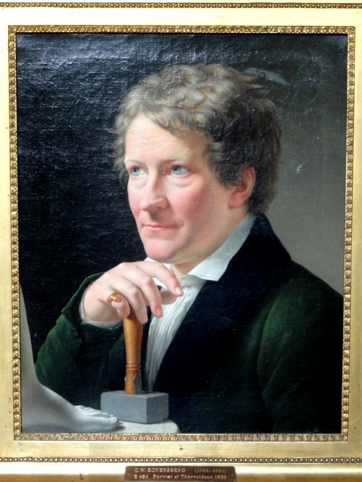 Bertel Thorvaldsen by Christoffer Wilhelm Eckersberg - Thorvaldsens Museum - DSC08785