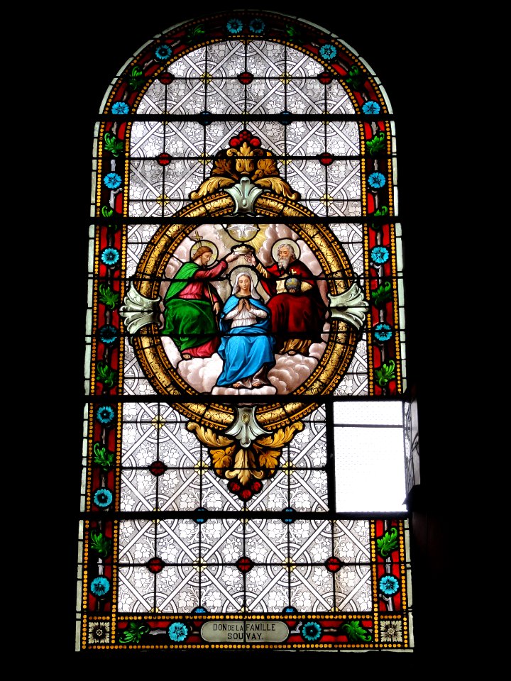 Bertrichamps (M-et-M) église Saint-Jean-Baptiste, vitrail 03