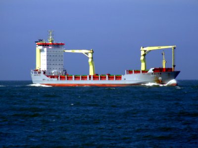 Berta IMO 9184225 approaching Port of Rotterdam 19-Apr-2007