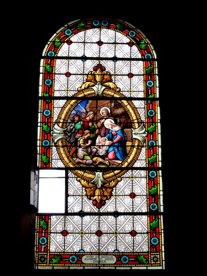 Bertrichamps (M-et-M) église Saint-Jean-Baptiste, vitrail 10
