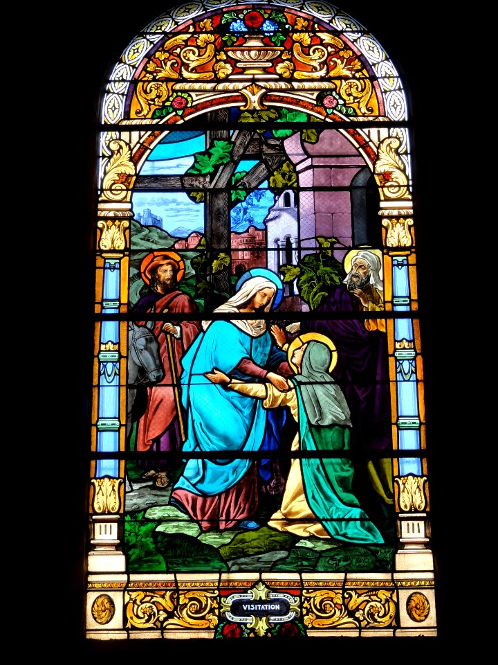 Bertrichamps (M-et-M) église Saint-Jean-Baptiste, vitrail 07