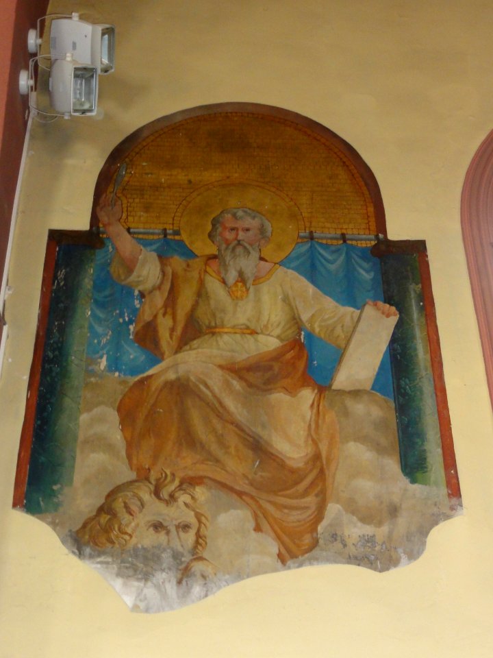 Bertrichamps (M-et-M) église Saint-Jean-Baptiste, peinture murale 01