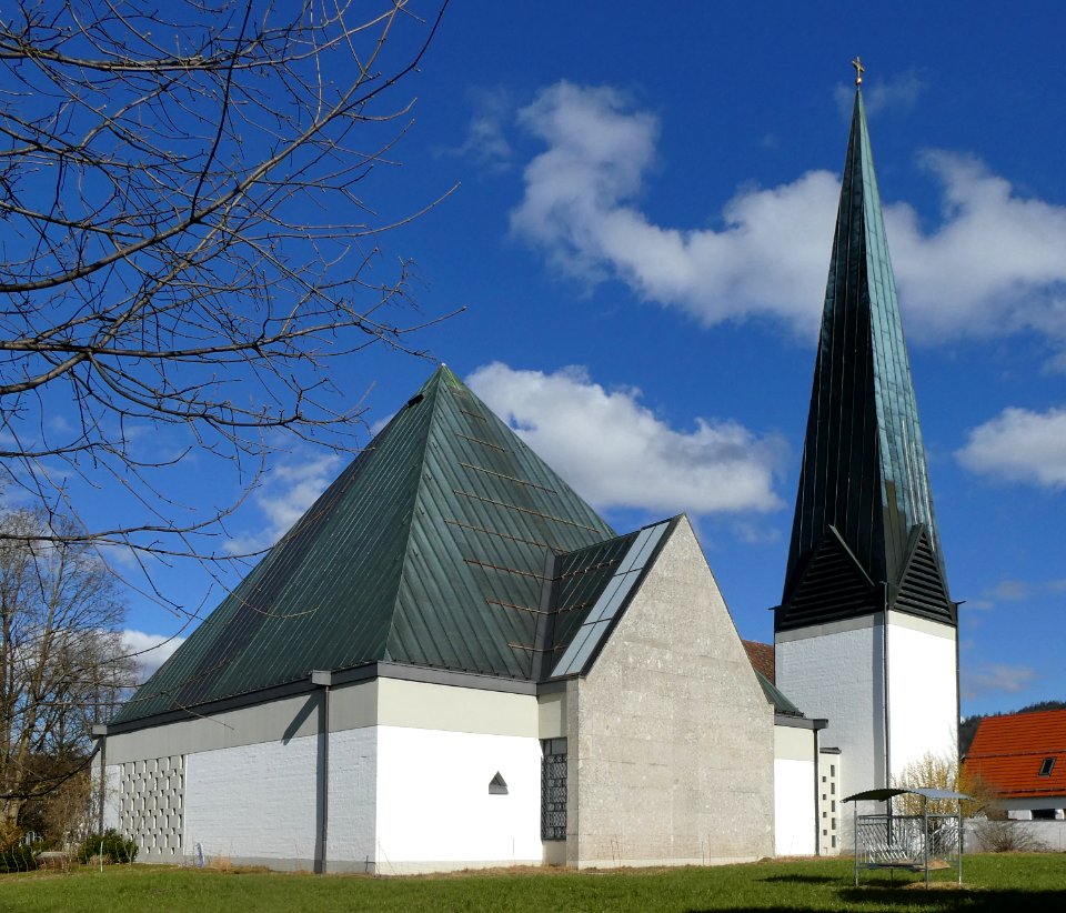 Benediktbeuern, Marienkirche v W, 2