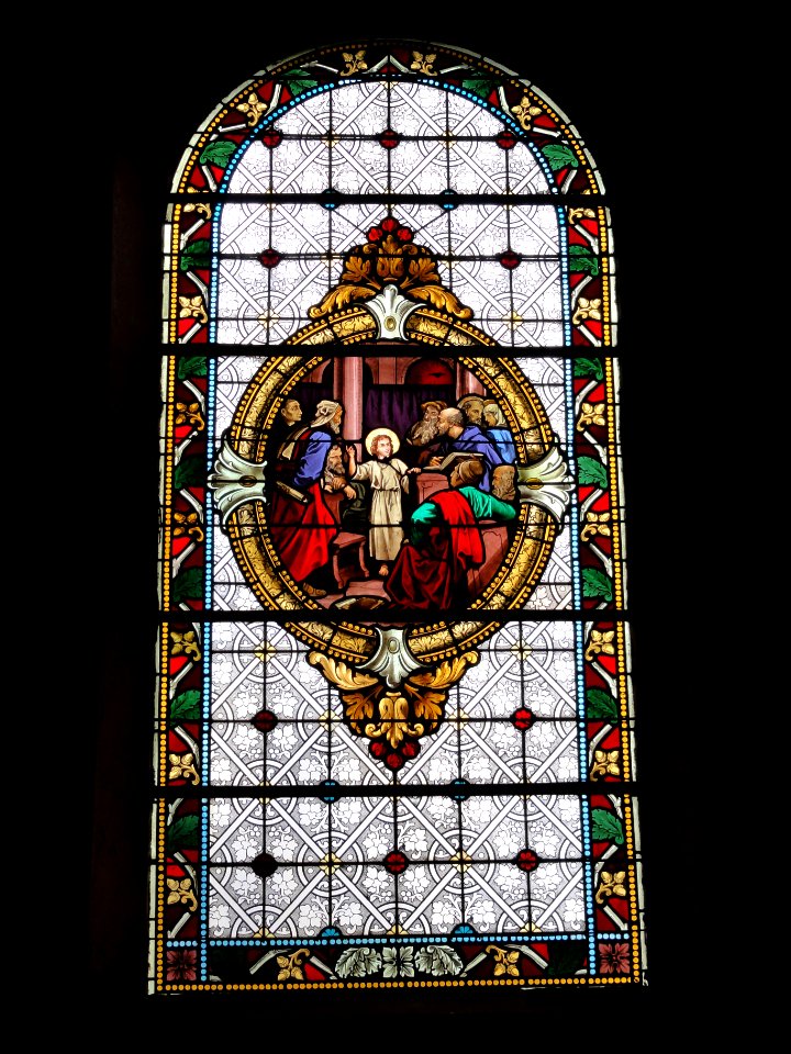 Bertrichamps (M-et-M) église Saint-Jean-Baptiste, vitrail 12