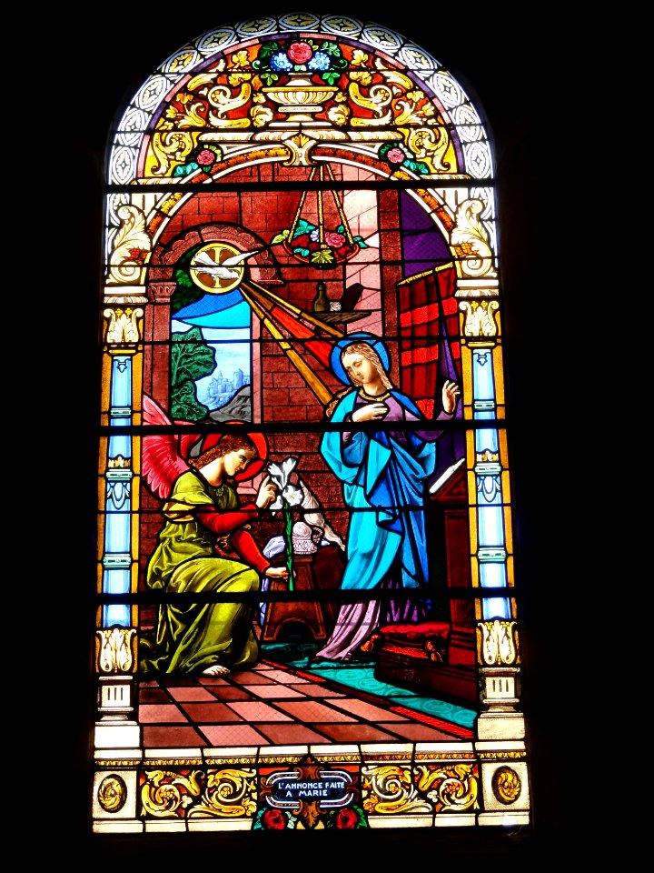 Bertrichamps (M-et-M) église Saint-Jean-Baptiste, vitrail 08