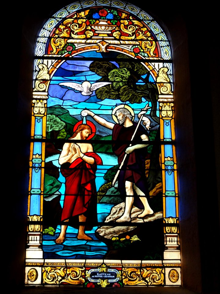 Bertrichamps (M-et-M) église Saint-Jean-Baptiste, vitrail 06