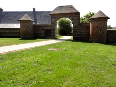 Bertreville (Seine-Mar.) portail du manoir