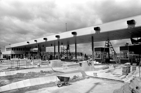 Beneluxtunnel bijna gereed, het Tolstation, Bestanddeelnr 920-3272
