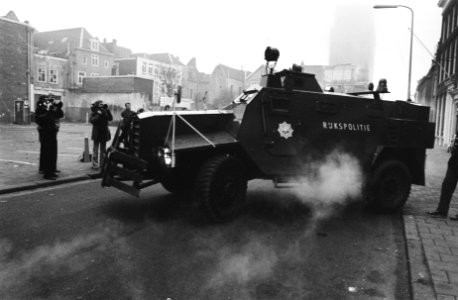 Berechting RAF-lid Kurt Folkerts in Utrecht het Sankey pantservoertuig van de R, Bestanddeelnr 929-4926