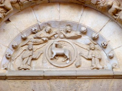 Benavente - Iglesia de Santa María del Azogue, exterior, portadas románicas 06