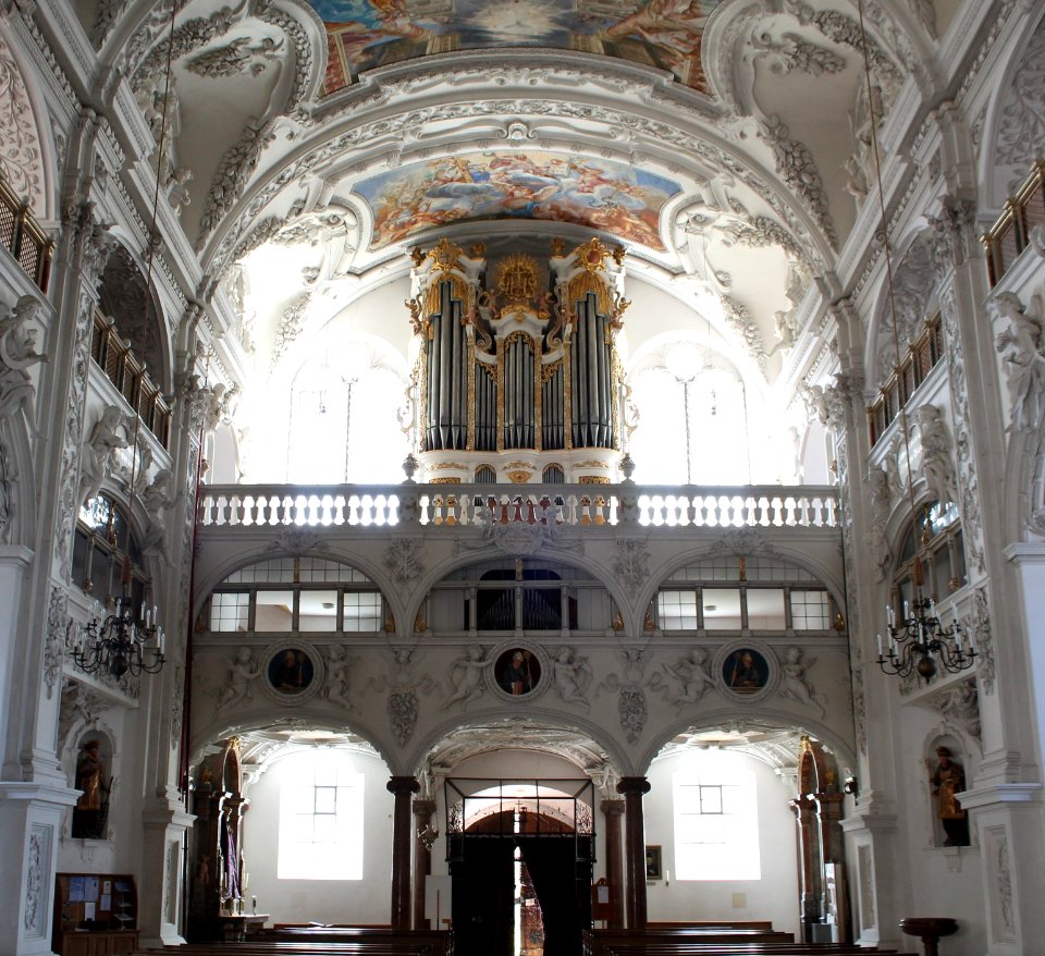 Benediktbeuern St Benedikt Orgel