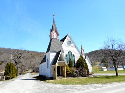 Bentley Creek PA Abandoned Church