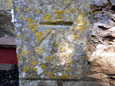 Benchmark, St. Mark's Church, Little Common Road, Bexhill