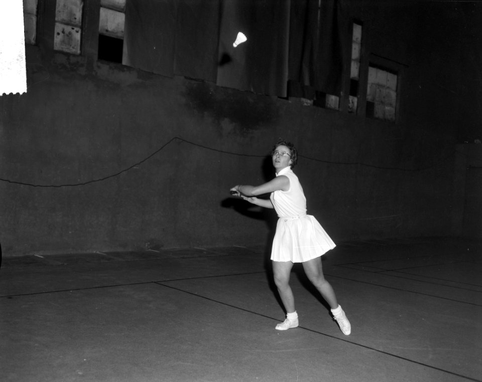 Benelux badmintontoernooi in tennispark Marlot te Den Haag, Bestanddeelnr 917-3459