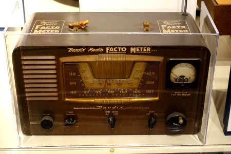 Bendix Radio FactoMeter, Model 847X Field Test Receiver - National Electronics Museum - DSC00155