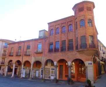 Benavente - Plaza Mayor, Casa Allén y Casa de las Pescaderías