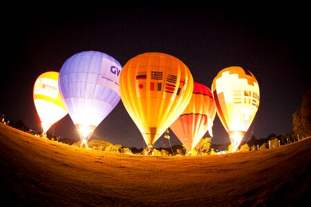 Hot air ballooning balloon flight hot-air ballooning
