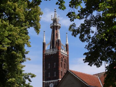 Germany architecture church steeples photo
