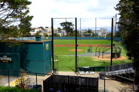 Benedetti Diamond baseball field - University of San Francisco - San Francisco, CA - DSC02670