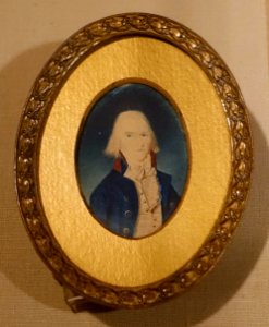 Benedict Arnold, artist unknown, 1700s, watercolor on paper - Château Ramezay - Montreal, Canada - DSC07491