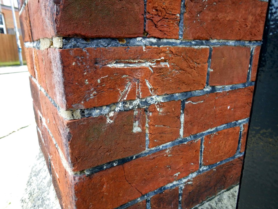 Benchmark, Christchurch Methodist Church, Bexhill